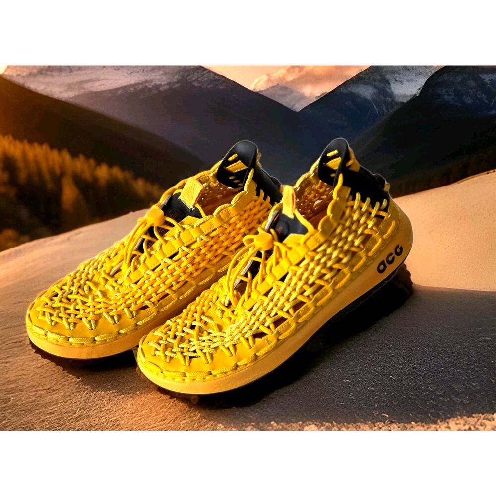Nike ACG Watercat+ Shoes University Gold River Walking Mens 7 Womens 8.5 NWOB